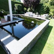Gartenteich bocholt bauen Gartenbau und Landschaftsbau Bocholt Innovatio Koibecken Wasser im Garten